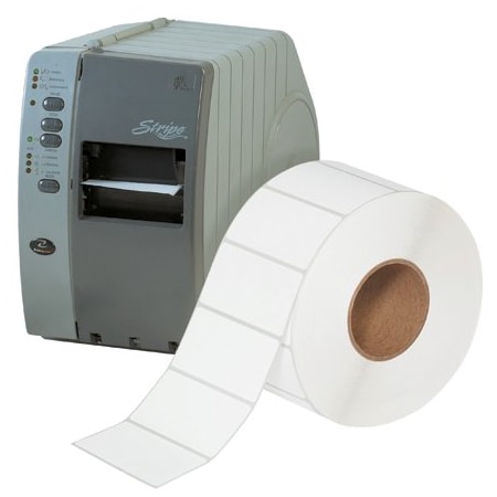 Bsc Preferred 4 x 2'' White Thermal Transfer Labels, 3000PK BUY00014129